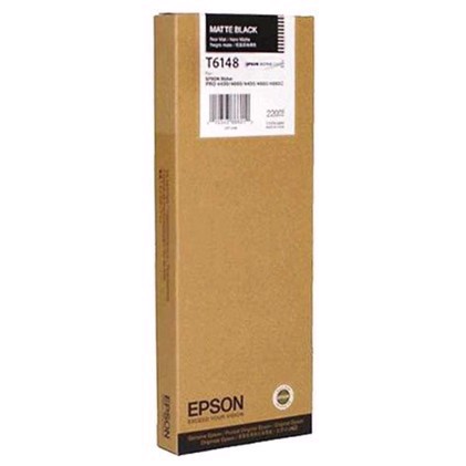 Epson Matte Black 220 ml bläckpatron T6148 - Epson Pro 4450, 4800 och 4880