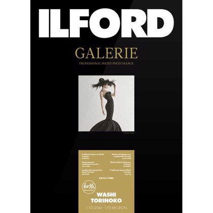 Ilford GALERIE Washi Torinoko 110gsm - 5x7 "- 127mm x 178mm, 50 ark