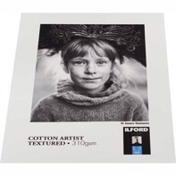 Ilford Galerie Cotton Artist Textured 310 g/m² - 17" x 15 meter (FSC)