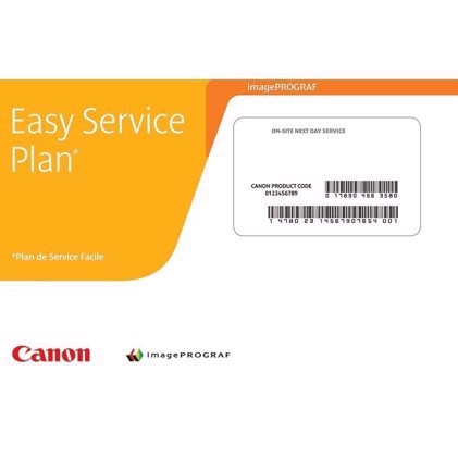 Canon Easy Service Plan 5 -årig på-plats-service nästa dag till IMAGEPROGRAF 44"