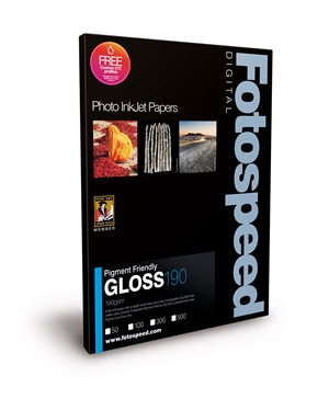 Fotospeed PF Gloss 190 g/m² - A2, 50 ark