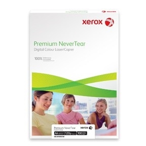 A4 Xerox Premium NeverTear 160 g/m² - 100 ark pakkeA4 Xerox Premium NeverTear 160 g/m² - 100 ark förpackning