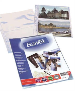 Bantex Fotoficka 15x21 Klar