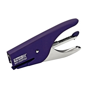 Rapid Stapler S51 t/15 ark SoftGrip lila