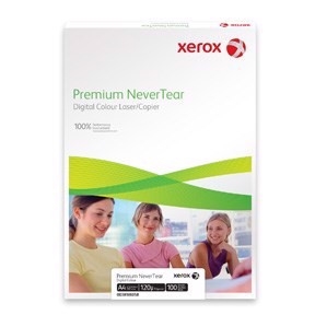 A4 Xerox Premium NeverTear 125 g/m² - 100 ark paket