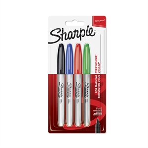 Sharpie Marker Fine Basic 1,0 mm ass (4)