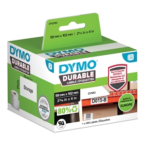 Dymo LabelWriter Hållbar fraktetikett 59mm x 102mm