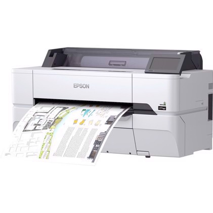 Epson SureColor T3405N – 24" (61 cm) plotter bordsmodell  + inkl. 1 års onsite service