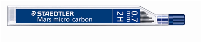 Staedtler Pins Mars Micro 0,7 mm 2H (12 pins)