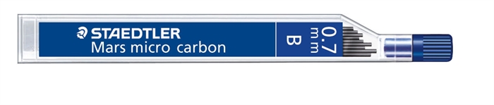 Staedtler Stifter Mars Micro 0,7 mm B (12 stift)
