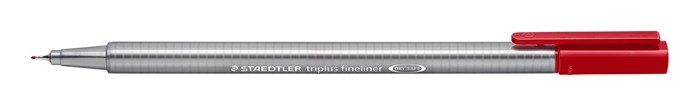 Staedtler Fineliner Triplus 0,3mm röd