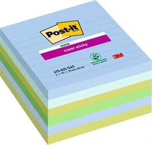 3M Post-it SS-Notes 101x101 lin. Oasis (6)