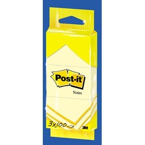 3M Post-it-lappar 38x51 gul (3)