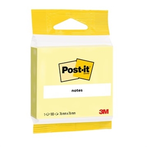 3M Post-it Canary Yellow 76 x76 100sh