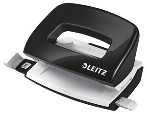 Leitz Puncher Mini WOW 2-håls t/10 ark svart
