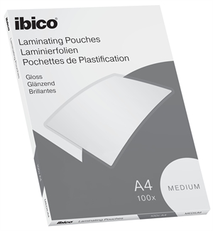 Esselte Lamineringsficka basic medium 100my A4 (100)