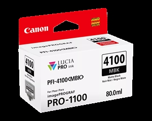 Canon Matte Black PFI-4100MBK - 80 ml bläckpatron