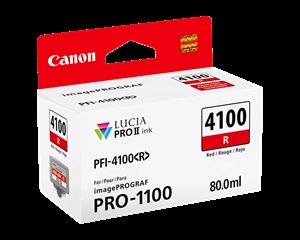 Canon Red PFI-4100R - 80 ml bläckpatron