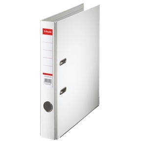 Esselte Brevordner monter. PP A4 50mm vit