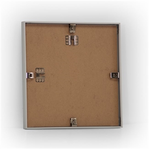 Silver Aluminiumram - 30 x 30 cm