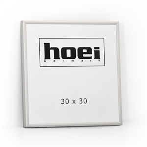 Silver Aluminiumram - 30 x 30 cm