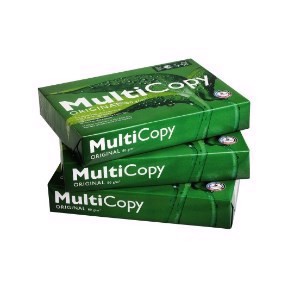 A4 MultiCopy 90 g/m² - 500 ark pakke

En 500-arksförpackning med A4 MultiCopy papper på 90 g/m².