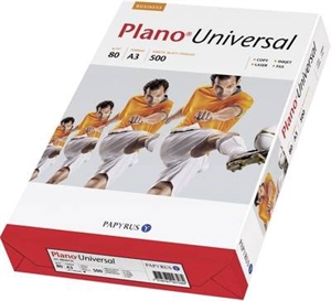 A3 Plano Universal 80 g/m² - 500 ark paket
