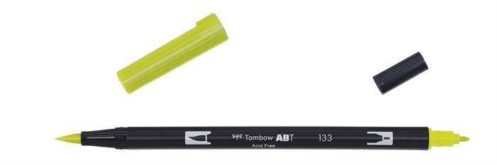 Tombow Marker ABT Dual Brush 133 chartreuse