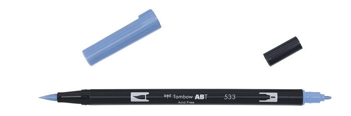 Tombow Marker ABT Dual Brush 533 blue