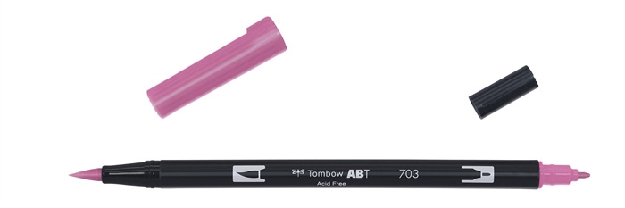 Tombow Marker ABT Dual Brush 703 rosa ros