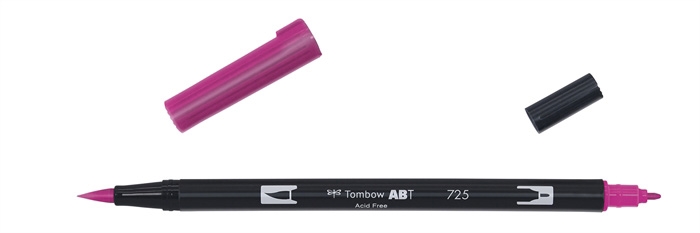 Tombow Marker ABT Dual Brush 725 red