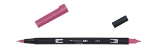 Tombow Marker ABT Dual Brush 743 varm rosa