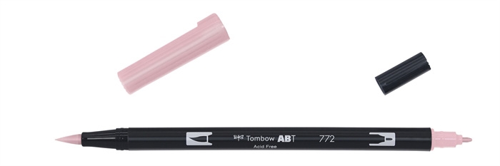 Tombow Marker ABT Dual Brush 772 dammig ros