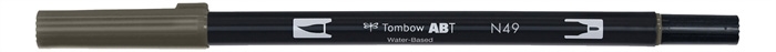 Tombow Marker ABT Dual Brush N49 gray 8