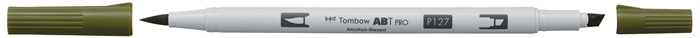 Tombow Marker alkohol ABT PRO Dual Brush 127 kronärtskocka