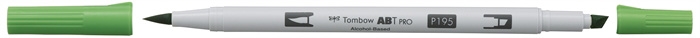Tombow Marker alkohol ABT PRO Dual Brush 195 green