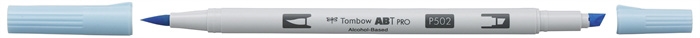 Tombow Marker alkohol ABT PRO Dual Brush 502 arktisk blue