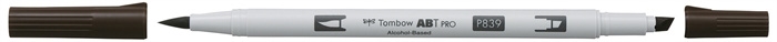 Tombow Marker alkohol ABT PRO Dual Brush 839 espresso