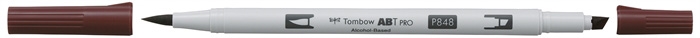 Tombow Marker alkohol ABT PRO Dual Brush 848 vinbär