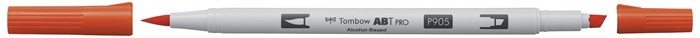 Tombow Marker alkohol ABT PRO Dual Brush 905 red