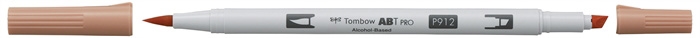 Tombow Marker alkohol ABT PRO Dual Brush 912 blek körsbär