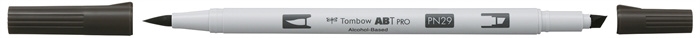 Tombow Marker alkohol ABT PRO Dual Brush N29 grey 13