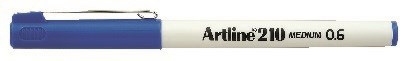 Artline Fineliner 210 M 0,6 blå