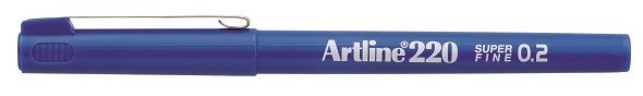 Artline Fineliner 220 SF 0,2 blå