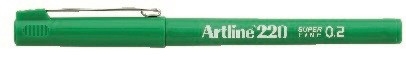 Artline Fineliner 220 SF 0,2 grön