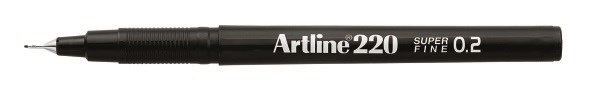 Artline Fineliner 220 SF 0,2 svart