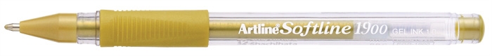 Artline Gel penna 1900 Softline guld