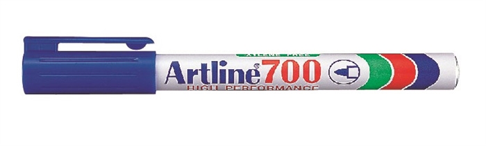 Artline Marker 700 Permanent 0,7 blå