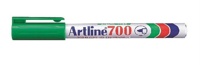Artline Marker 700 Permanent 0,7 grön