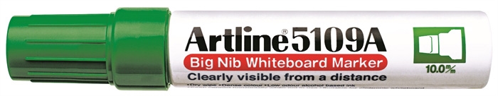 Artline Whiteboard Marker 5109A STOR grön